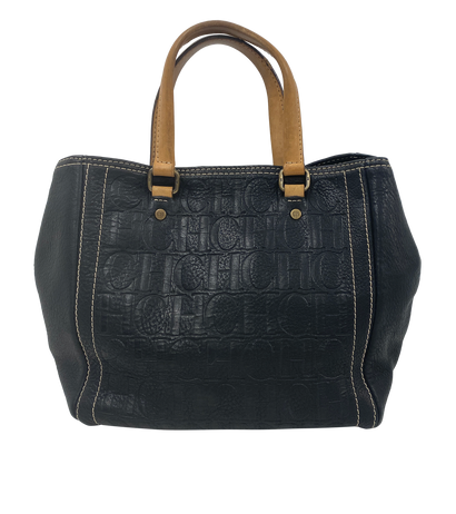 Andy 7, 150&euro;, Bolso, Marrón/Negro, Animal - Piel, Vista frontal